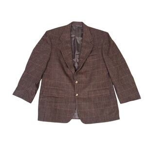 Camelhair Vintage Two Button Long Sleeve Blazer US Men's L